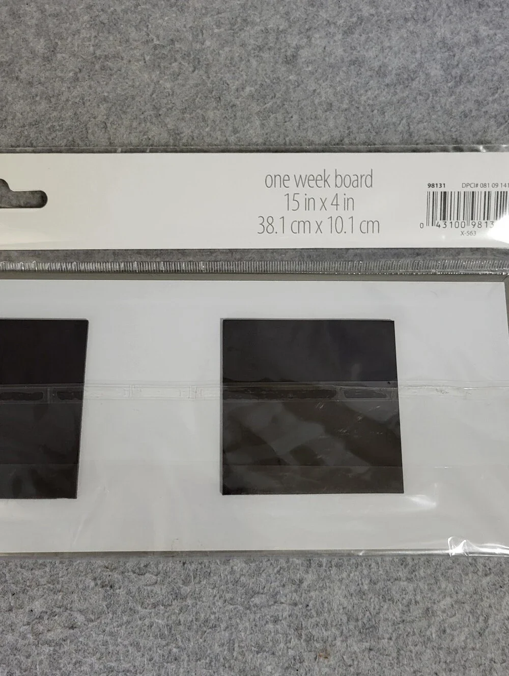 Mead Organizer Write-N-Wipe Weekly Planner Calendar Magnetic Dry Erase Fridge